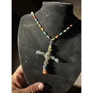 Colorful Glass Bead Rosary